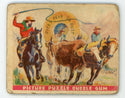 The Bullwhacker Wild West Series Picture Puzzle Bubble Gum #23 Card