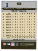 Bobby Doerr Autographed 2005 Donruss Greats #9