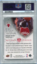 Michael Jordan 2009 - 2010 UD Legacy Gold Parallel Card #36 PSA Graded 10