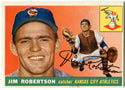 Jim Robertson 1955 Topps #177 Card