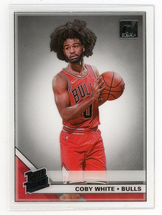 Coby White 2020 Panini Donruss Clearly #56 Card