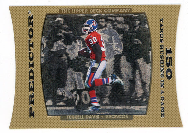 Terrell Davis 1996 Upper Deck Predictor #PH11