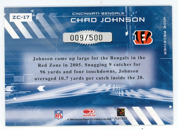 Chad Johnson 2006 Donruss Zoning Commission #ZC-17