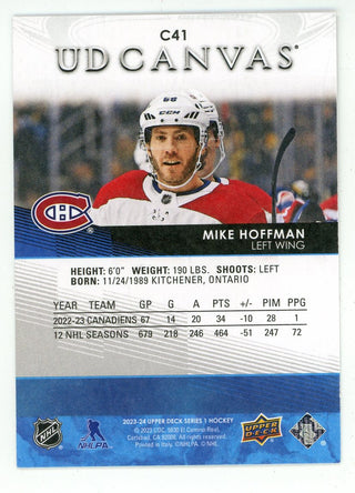 Mike Hoffman 2023-24 Upper Deck Canvas #C41