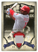Jimmy Rollins 2008 Upper Deck Destined For History Patch Relic #DH-JR