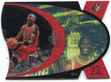 Michael Jordan 1997 Upper Deck SPX Die-Cut Card #SPX5