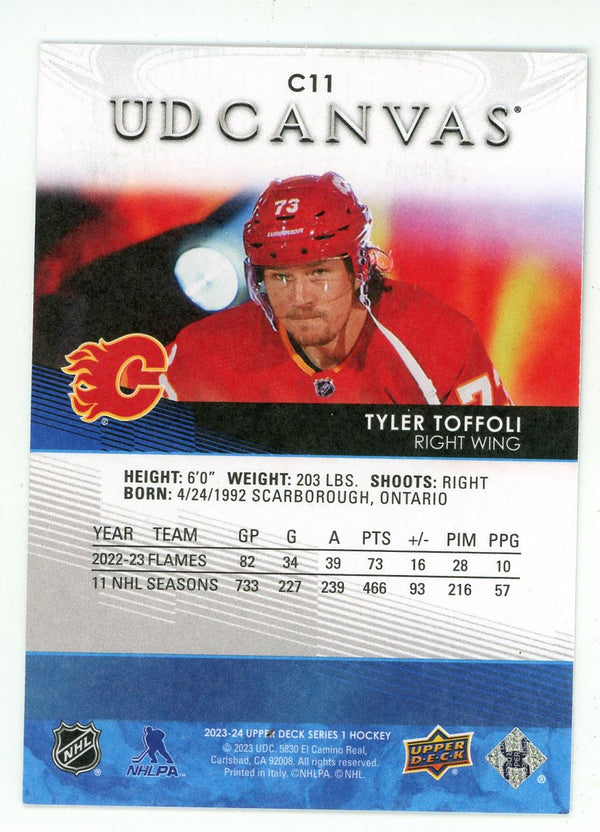 Tyler Toffoli 2023-24 Upper Deck Canvas #C11