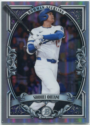 Shohei Ohtani 2026 Bowman Chrome Bowman Sterling Refractor Card #BST-6