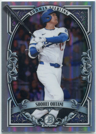 Shohei Ohtani 2026 Bowman Chrome Bowman Sterling Refractor Card #BST-6