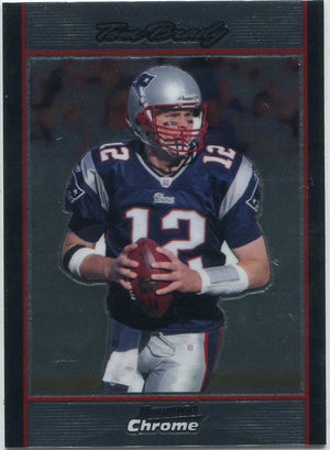 Tom Brady 2007 Bowman Chrome Card #BC172
