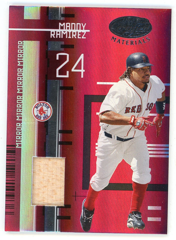 Manny Ramirez 2005 Leaf Certified Red Bat Relic #99
