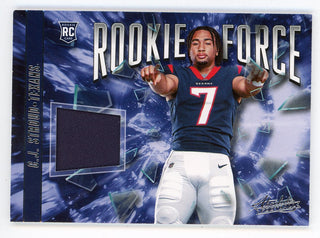 CJ Stroud 2023 Panini Absolute Rookie Force Patch Relic #RF-2