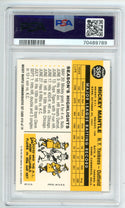 Mickey Mantle 1996 Topps Mickey Mantle Commemorative Set Card #10 PSA 10