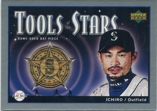 Ichiro 2004 Upper Deck Play Ball Tools Of The Stars Bat Relic #TS-IS1 238/250