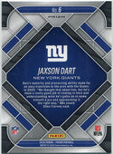 Jaxson Dart 2025 Panini Prizm Emergent Silver Prizm RC #6
