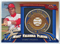 Tony Perez 2013 Topps MLB All-Star Game MVP Commemorative Patch Card #ASMVP-4
