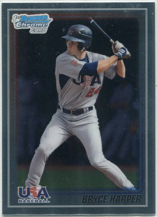Bryce Harper 2010 Bowman Chrome RC #USA18-BC8