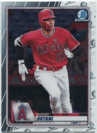 Shohei Ohtani 2020 Bowman Chrome Card #58