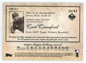 Manny Ramirez 2009 Topps Tribute Autographed Bat Relic #TAR-CC2