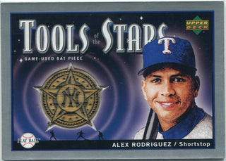 Alex Rodriguez 2004 Upper Deck Play Ball Tools Of The Stars Bat Relic #TS-AR1 3/250