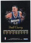 Dell Curry 1996-97 Skybox Autographics AUTO Card