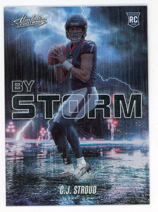 CJ Stroud 2023 Panini Absolute By Storm Rookie Card #BST-2