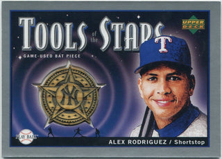 Alex Rodriguez 2004 Upper Deck Play Ball Tools Of The Stars Bat Relic #TS-AR