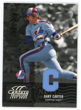 Gary Carter 2005 Leaf Century Patch Relic #158