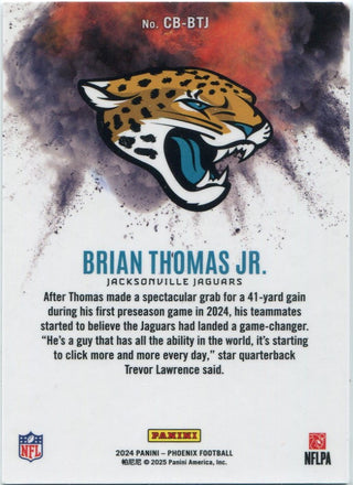 Brian Thomas Jr 2024 Panini Phoenix Color Blast RC #CB-BTJ