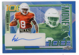 Xavier Worthy 2023 Leaf Autographed So Money #SM-XW1