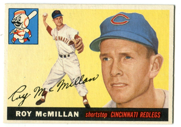 Roy McMillan 1955 Topps #181 Card