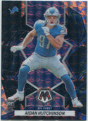 Aidan Hutchinson 2022 Panini Mosaic NFL Debut Genesis Prizm RC #287