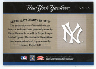Elston Howard 2005 Donruss Greats Patch Relic #YC-15