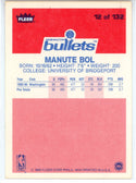 Manute Bol 1986 Fleer Card #12