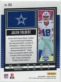 Jalen Tolbert 2022 Panini Score Blue Explosion RC #385 7/20