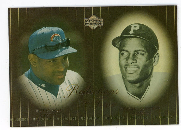 Sammy Sosa/ Roberto Clemens 2000 Upper Deck Reflections in Time #R2