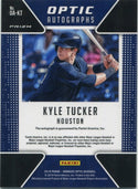 Kyle Tucker 2018 Panini Donruss Optic Autographed Silver Prizm RC #OA-KT
