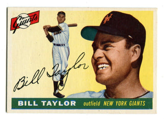 Bill Taylor 1955 Topps #53 Card