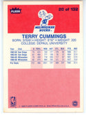 Terry Cummings 1986 Fleer Card #20