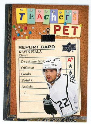 Kevin Fiala 2023-24 Upper Deck Teacher's Pet #TP-12