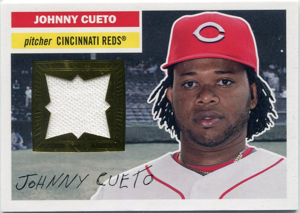 Johnny Cueto 2012 Topps Archives Jersey Card #56R-JC