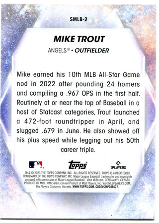 Mike Trout Topps Stars of MLB 2023