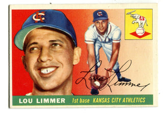 Lou Limmer 1955 Topps #54 Card