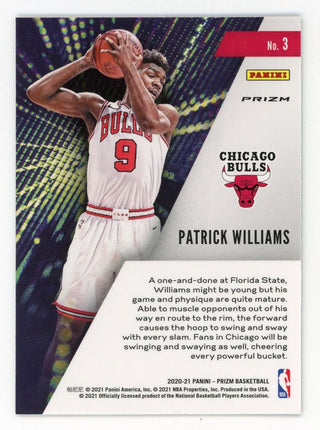 Patrick Williams 2021 Panini Silver Instant Impact #3 Card
