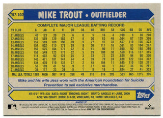 Mike Trout Topps 2022