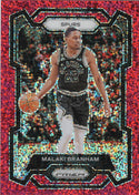 Malaki Branham 2023-24 Panini Prizm #270 Red Sparkle Card