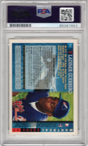 Vladimir Guerrero 1995 Topps #90 PSA Auto Grade GEM MT 10 Card