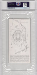 John Riggins Superbowl XVII Autographed Ticket PSA Authentic Auto