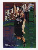 Allen Iverson 2000 Topps Chrome Highlight Reels #HR6 Card