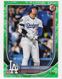 Shohei Ohtani 2025 Topps Green Pattern #17 Card /99